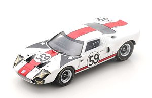 Ford GT40 No.59 24H Le Mans 1966 S. Scott P. Revson (ミニカー)