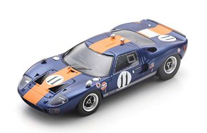 Ford GT40 No.11 6th Daytona 24H 1967 J. Ickx D. Thompson (ミニカー)