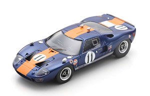 Ford GT40 No.11 6th Daytona 24H 1967 J. Ickx D. Thompson (Diecast Car)