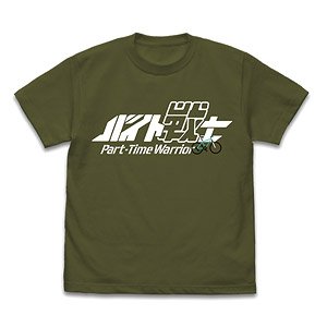 Steins;Gate Part-Time Warrior T-Shirt Moss M (Anime Toy)