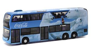 Tiny City Coca-Cola Bus Polar Bear (Diecast Car)