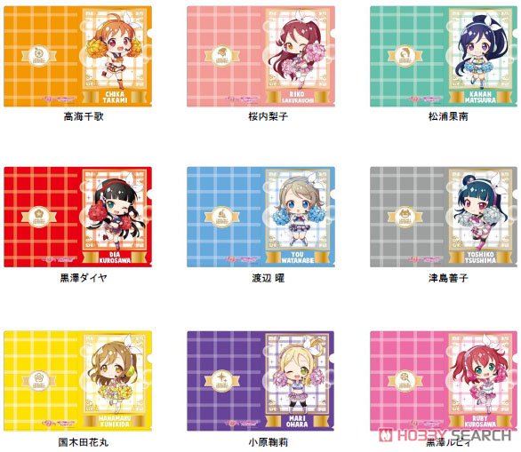 Love Live! School Idol Festival All Stars Clear File Riko Sakurauchi Deformed Ver. (Anime Toy) Other picture1