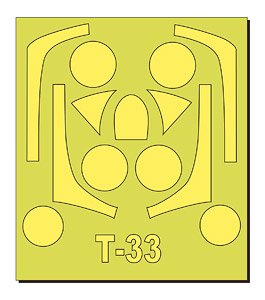 Mask Sheet for JASDF T-33 Mask Sheet (Plastic model)