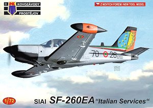 SIAI SF-260EA `Italian Services` (Plastic model)