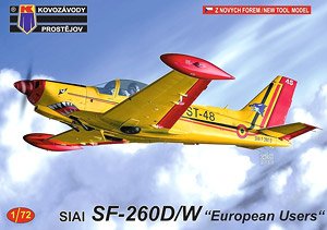SIAI SF-260W/D `European Users` (Plastic model)