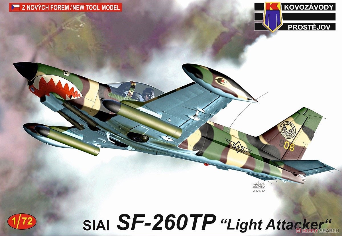 SIAI SF-260TP 「軽攻撃機型」 (プラモデル) パッケージ1