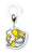 Pokemon Acrylic Marker Charm (Mew Comic Art) (Anime Toy) Item picture1