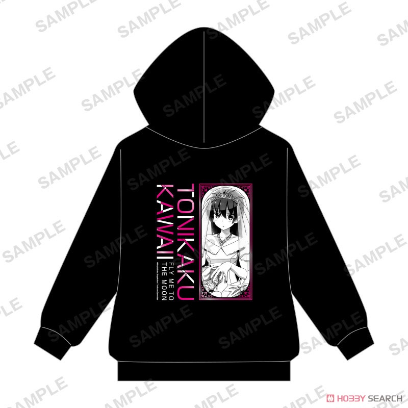 Fly Me to the Moon Foil Print Zip-up Parka (L) (Anime Toy) Item picture1