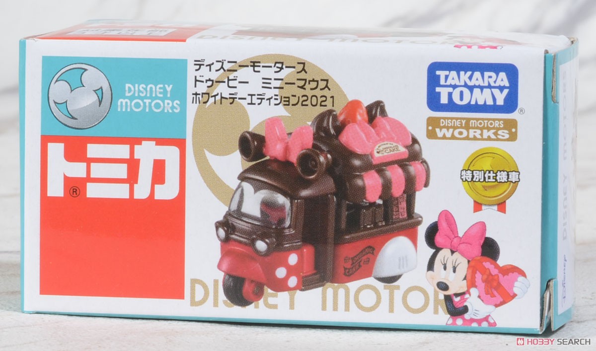 Disney Motors Doobie Minnie Mouse Whiteday Edition 2021 (Tomica) Package1