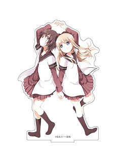 YuruYuri Big Acrylic Stand Kyoko Toshino & Yui Funami (Anime Toy)