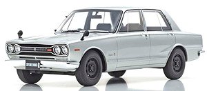 日産 スカイライン 2000 GT-R PGC10 (シルバー) (ミニカー)