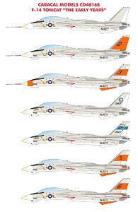 F-14 Tomcat The Early Years (Decal)