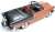 1955 Chevy Bel Air Convertible Coral / Shadow Gray (Diecast Car) Item picture2