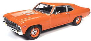 1970 Chevy Nova SS 396 Haggar Orange (Diecast Car)