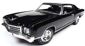 1970 Chevy Monte Carlo SS 454 50th Anniversary Tuxedo Black (Diecast Car)