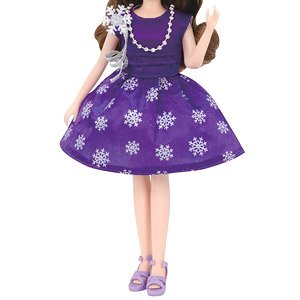 Clothes Licca LW-04 Snow Violet (Licca-chan)