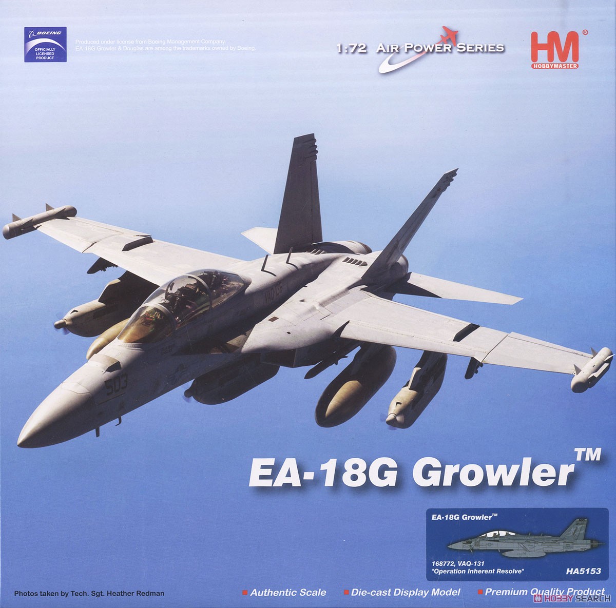 EA-18G グラウラー `VAQ-131 生来の決意作戦` (完成品飛行機) パッケージ1