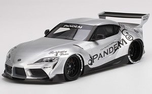 Pandem GR Supra V1.0 Silver (Diecast Car)