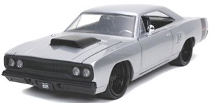 1970 Plymouth Roadrunner Silver (Diecast Car)