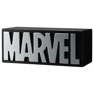 Metal Figure Collection Marvel Logo Collection (Black/Silver) (Character Toy)
