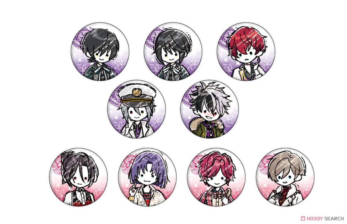 Can Badge [Promise of Wizard] 02 Box (GraffArt) (Set of 9) (Anime Toy) Item picture1