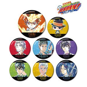 Katekyo Hitman Reborn! Trading Ani-Art Can Badge Vol.3 (Set of 8) (Anime Toy)