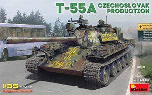 T-55A チェコスロバキア製 (プラモデル)