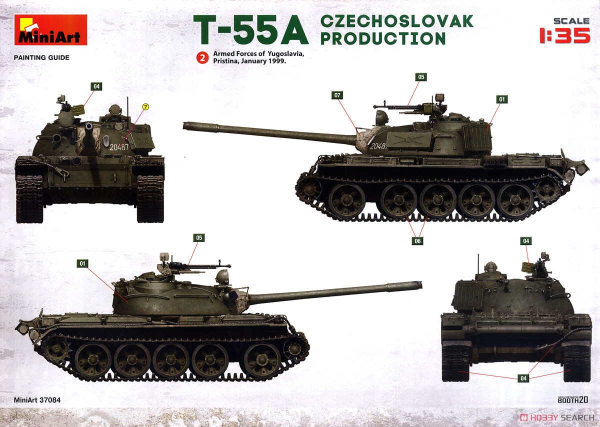 T-55A Czechoslovak Production (Plastic model) Color11
