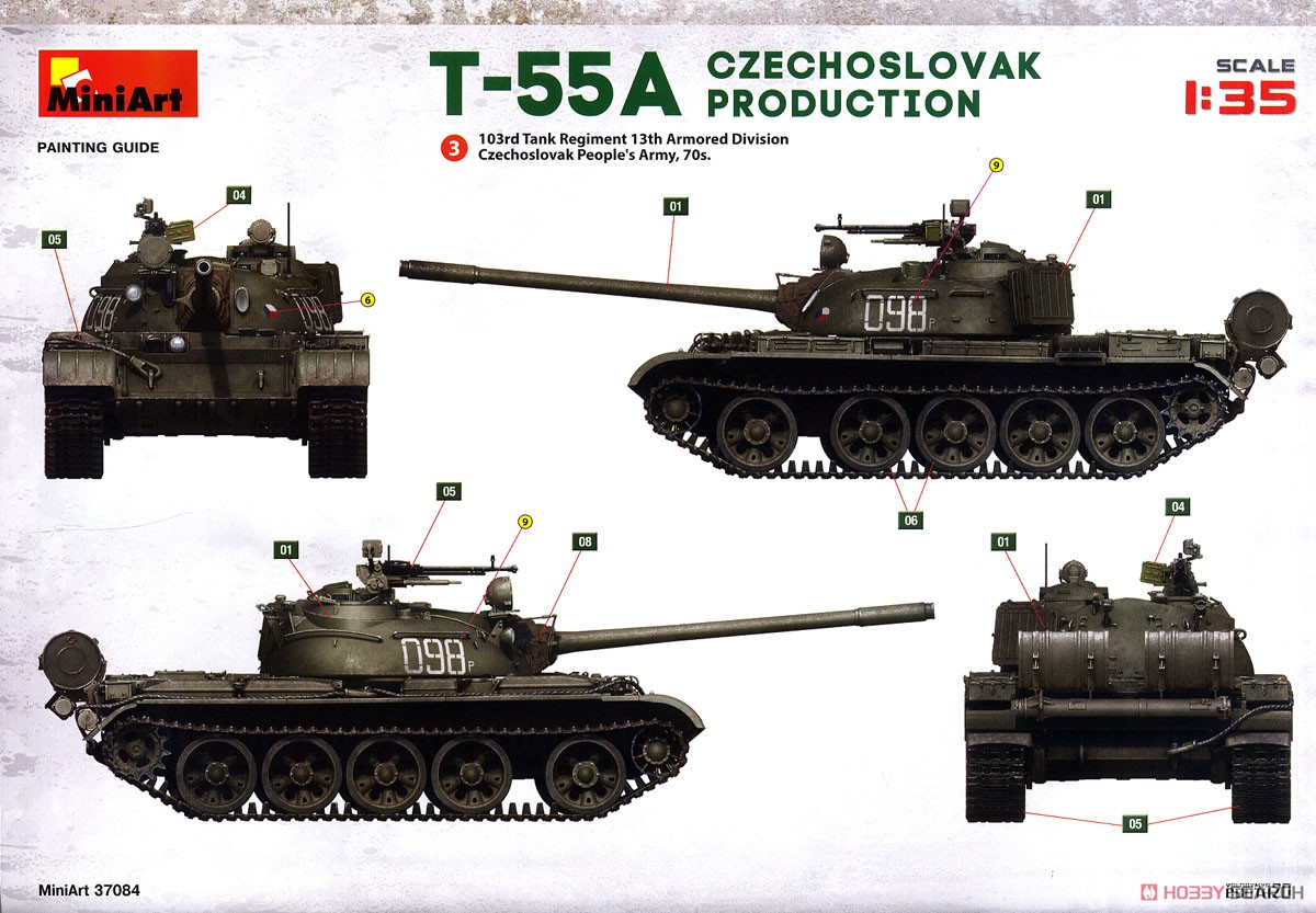 T-55A Czechoslovak Production (Plastic model) Color12