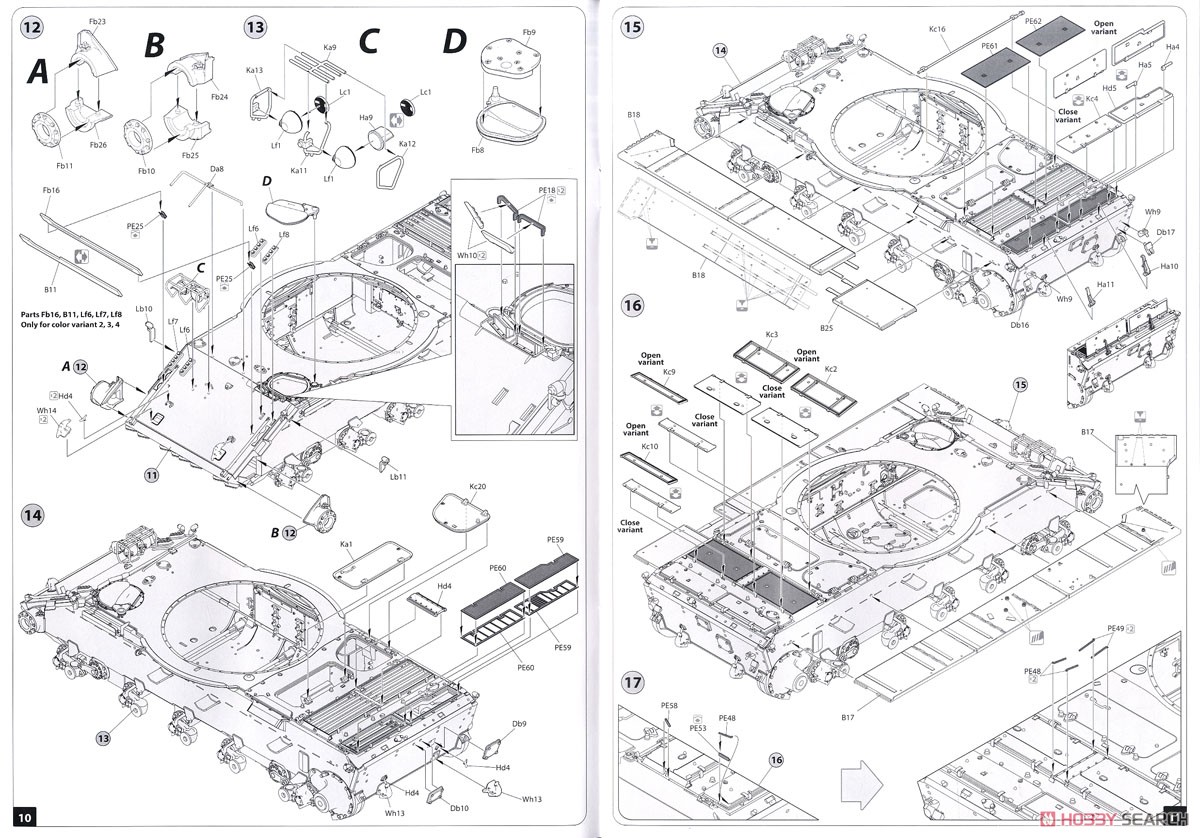 T-55A Czechoslovak Production (Plastic model) Assembly guide3
