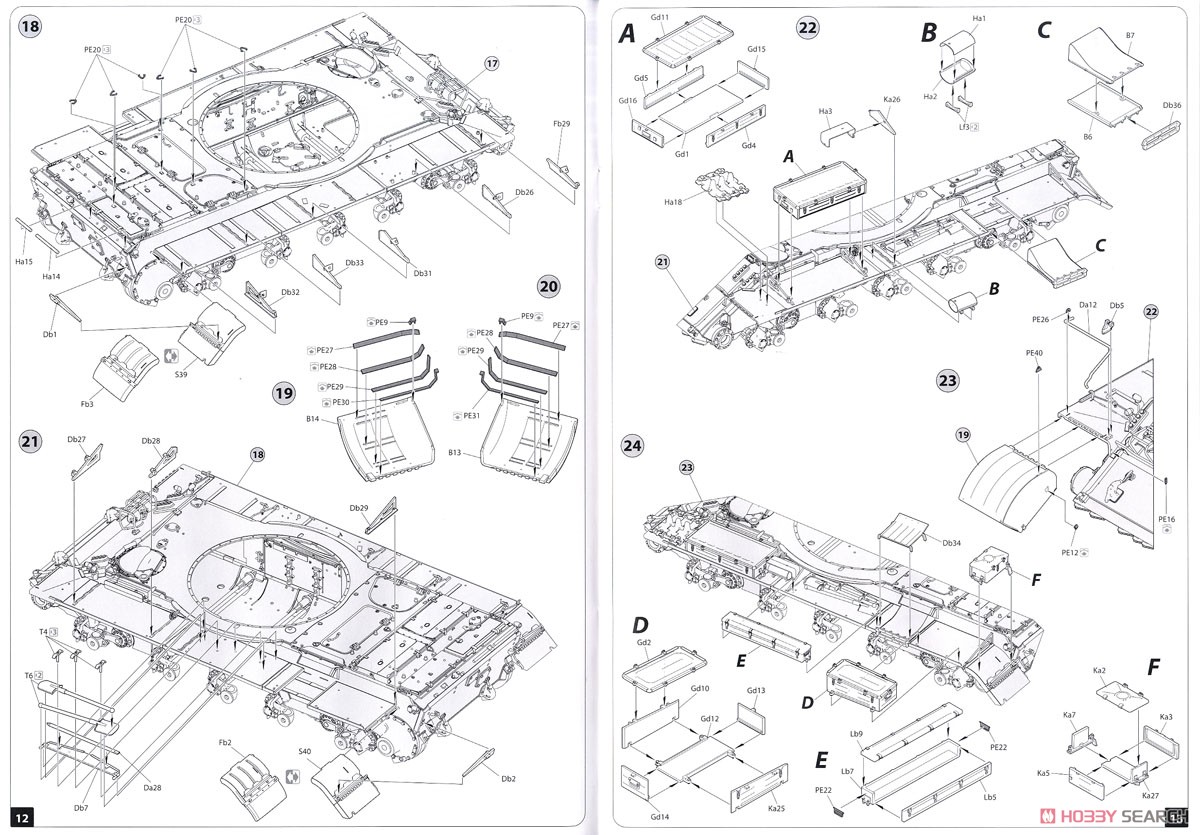 T-55A Czechoslovak Production (Plastic model) Assembly guide4