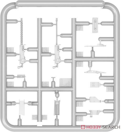 アメリカ軍戦車兵・歩兵用武器・装備品セット (プラモデル) その他の画像1