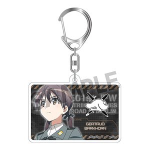 501st Joint Fighter Wing Strike Witches: Road to Berlin Acrylic Key Ring Gertrud Barkhorn (Anime Toy)