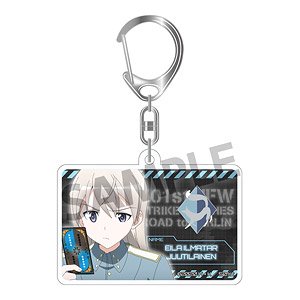 501st Joint Fighter Wing Strike Witches: Road to Berlin Acrylic Key Ring Eila Ilmatar Juutilainen (Anime Toy)