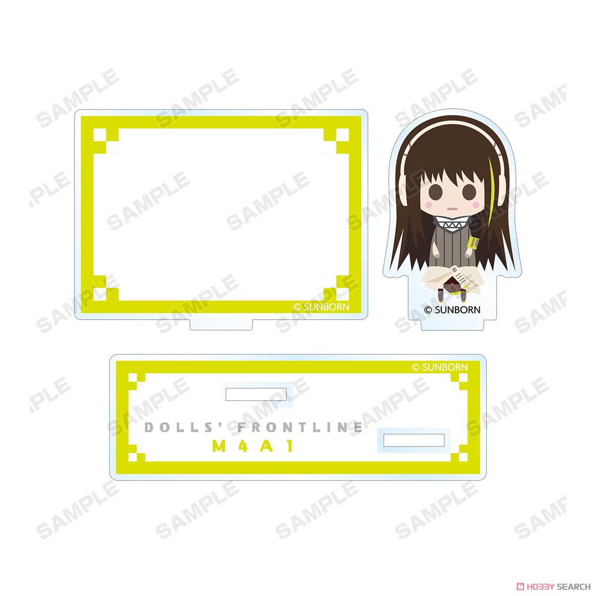 Girls` Frontline M4A1 NordiQ Acrylic Memo Stand (Anime Toy) Item picture2