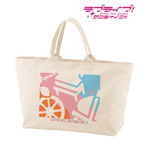 Love Live! Sunshine!! 2nd Graders Icon Big Zip Tote Bag (Anime Toy)