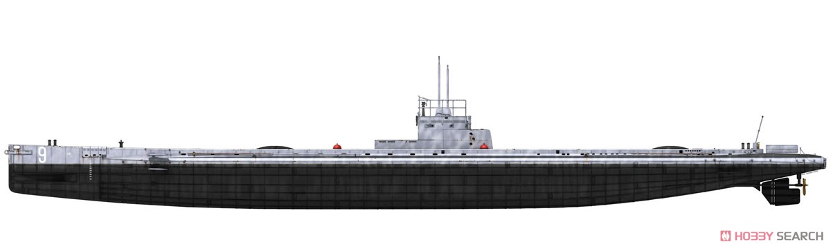 WWI ドイツ Uボート SM U9 (プラモデル) 塗装3