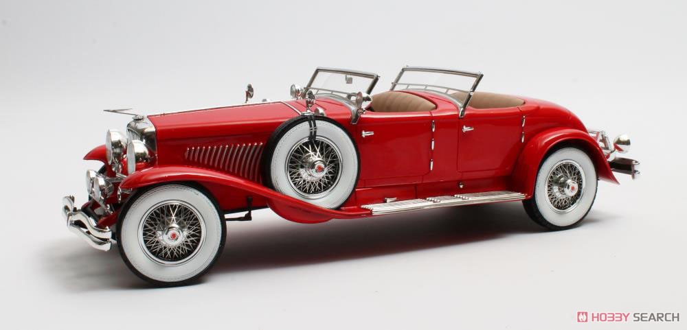 Duesenberg SJ 2583 J-548 Torpedo Pheaton Walker La Grande Red 1929 (Diecast Car) Item picture1