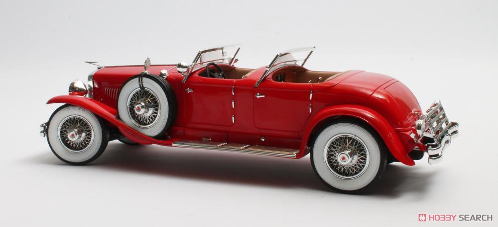 Duesenberg SJ 2583 J-548 Torpedo Pheaton Walker La Grande Red 1929 (Diecast Car) Item picture2