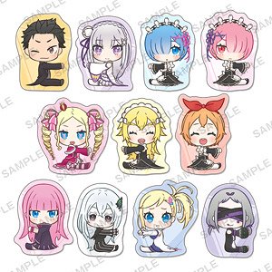 Re:Zero -Starting Life in Another World- Trading Acrylic Mugyutto Clip (Set of 11) (Anime Toy)