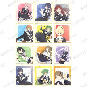 Assault Lily Bouquet Trading Mini Colored Paper (Set of 12) (Anime Toy)