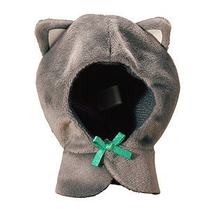 Fukubuku Collection Gray Blue Cat Poncho (Anime Toy)