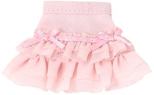 Sugar Chiffon Frilled Skirt (Pink) (Fashion Doll)