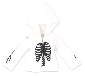 Bone Skeleton Parker (White) (Fashion Doll)