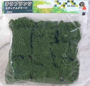 [Diorama Material] Medium Green Foliage Clusters TM (Tera Plants Medium Green) (832ml) (Model Train)