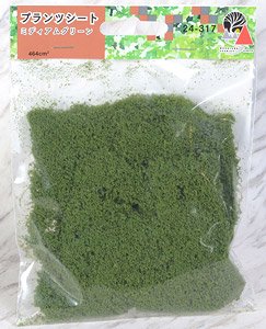 [Diorama Material] Medium Green Foliage (Plants Sheet Medium Green) (464cm2) (Model Train)