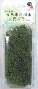 [Diorama Material] Fine-Leaf Foliage TM Mediu Green (Natural Material Tree (w/Leaf) Medium Green) (409ml) (Model Train)