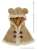 PNS Warm Bear Cape (Beige) (Fashion Doll) Item picture1