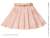 PNM Leather Belt Pleated Mini Skirts (Pink) (Fashion Doll) Item picture1