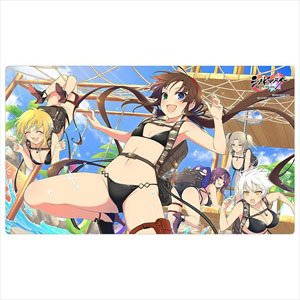 [Shinovi Master Senran Kagura New Link] Rubber Mat (Hebijo Clandestine Girls` Academy/Swimwear) (Card Supplies)